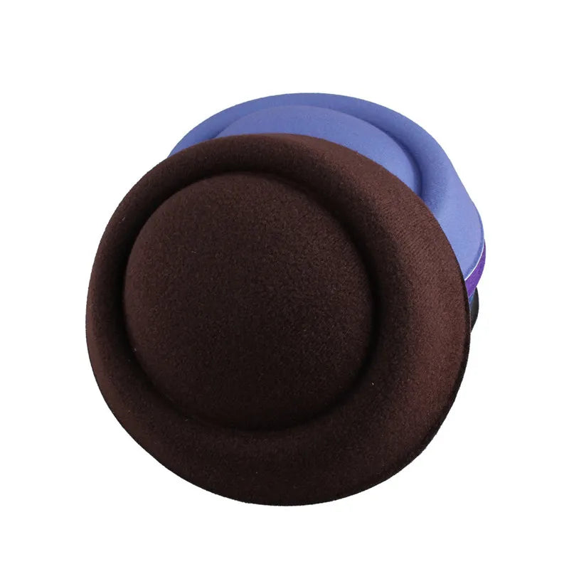 16cm Mini Pillbox Hat Fascinator Base DIY Millinery Stage Headpiece Mold