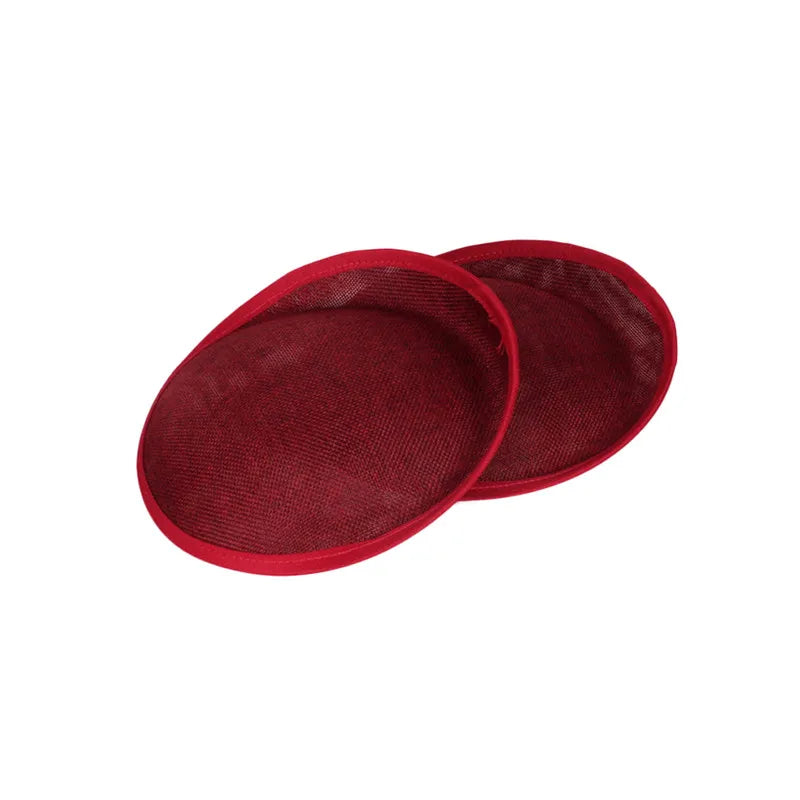 20cm Round Sinamay Fascinator Base DIY Millinery Headpiece Showgirl Hat Base