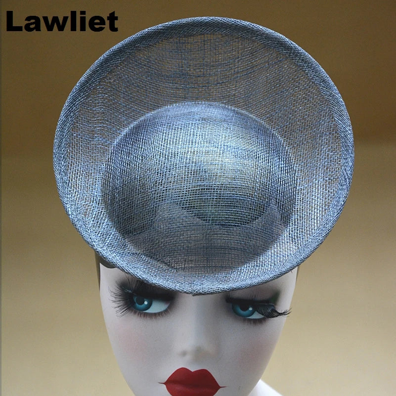 Sinamay Saucer Fascinator Base — 20 cm