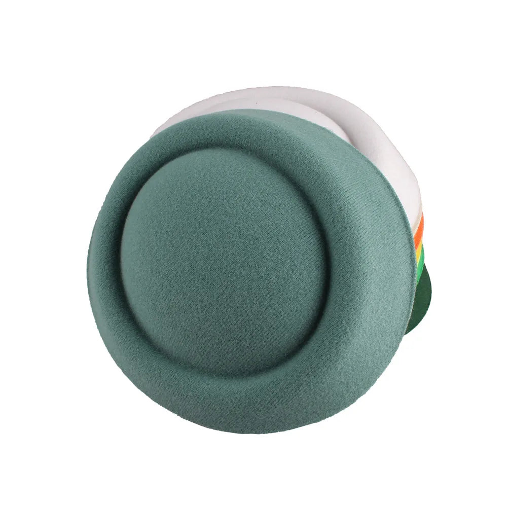 16cm Mini Pillbox Hat Fascinator Base DIY Millinery Stage Headpiece Mold