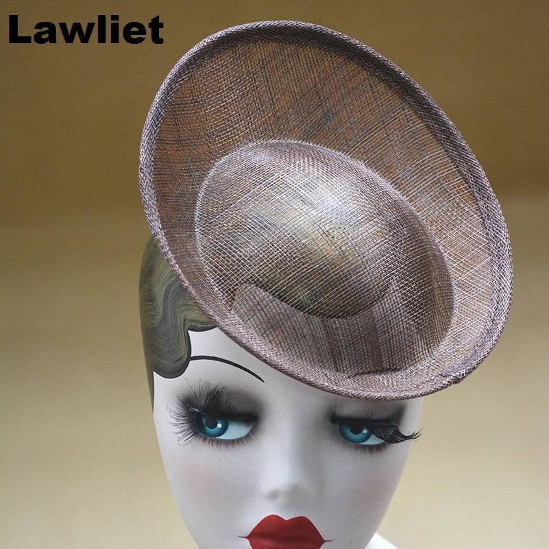 Sinamay Saucer Fascinator Base — 20 cm