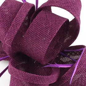 18cm Two-Tone Floral Bow Sinamay Fascinator Kentucky Derby Tea Party Pillbox Hat