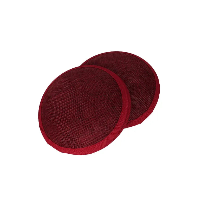 13cm Round Sinamay Fascinator Base DIY Millinery Headpiece Cocktail Hat Mold