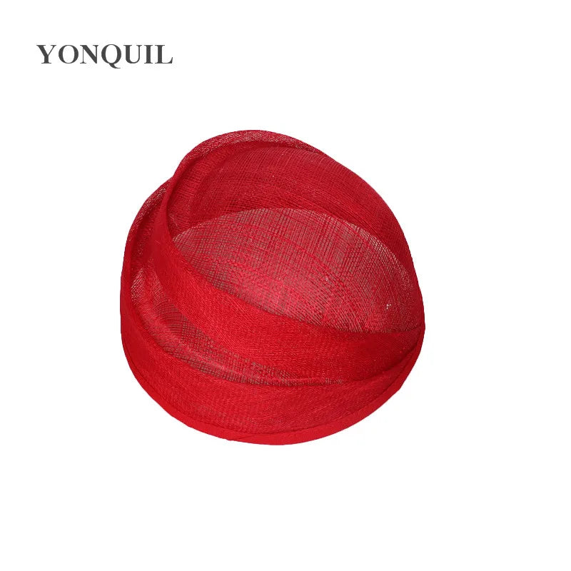 20cm Round Sinamay Fascinator Base DIY Millinery Headpiece Beret Hat Mold