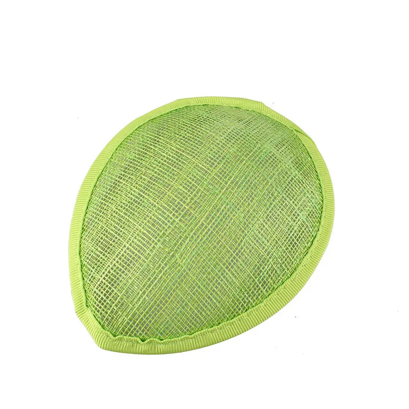 13cm Teardrop Sinamay Fascinator Base DIY Millinery Headpiece Cocktail Hat Mold