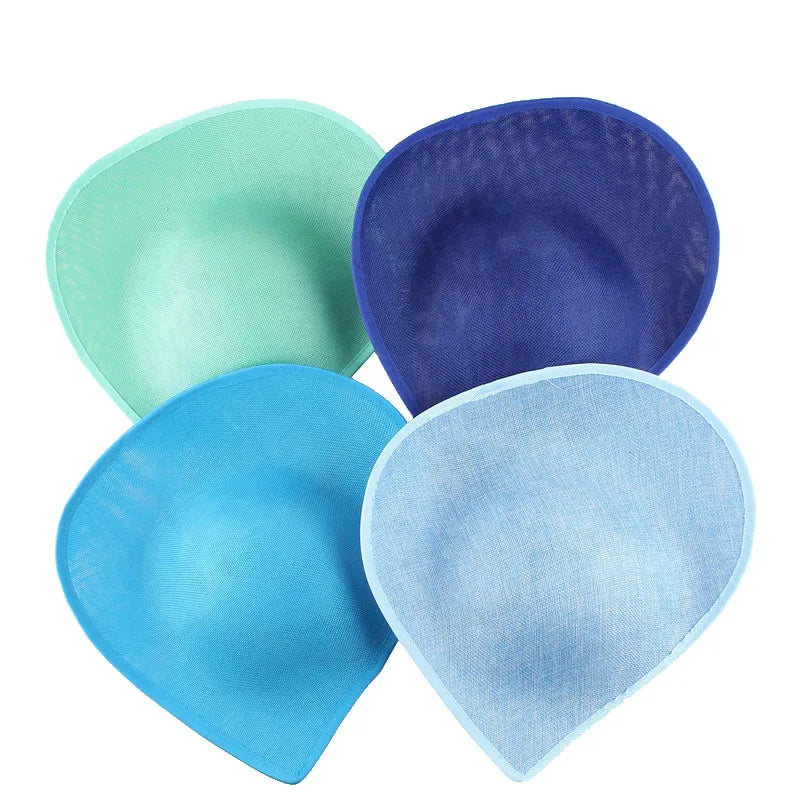 30cm Heart Shape Sinamay Fascinator Base DIY Millinery Derby Hat Headpiece Mold