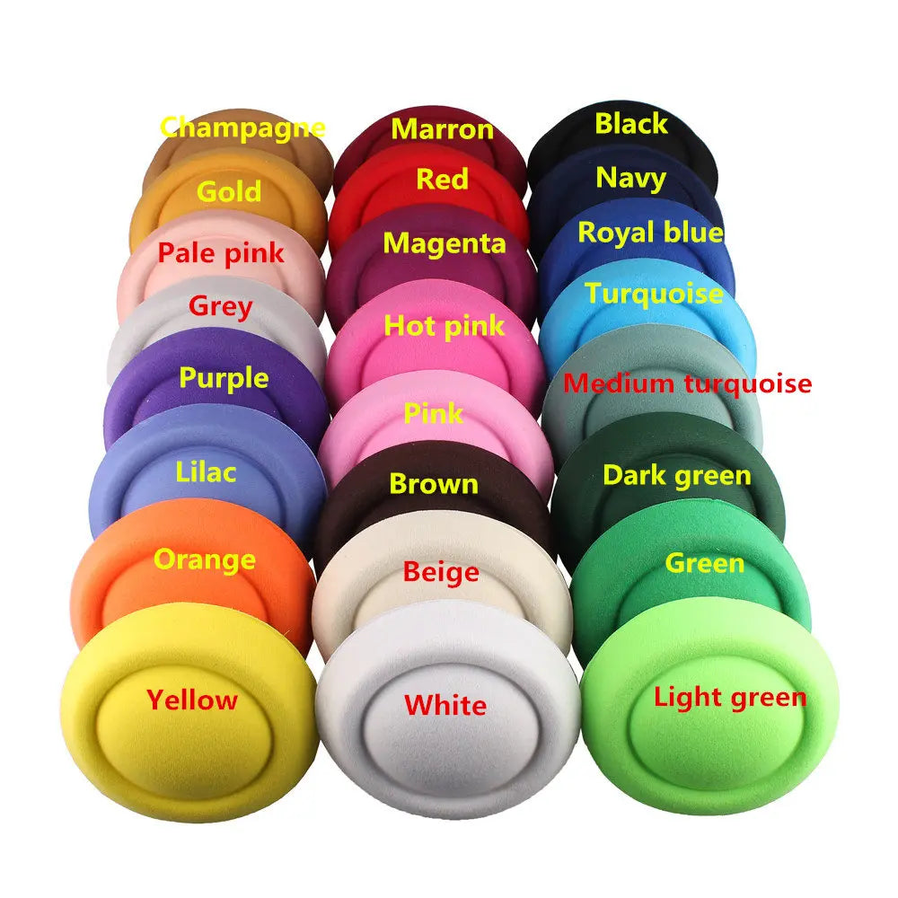 16cm Mini Pillbox Hat Fascinator Base DIY Millinery Stage Headpiece Mold