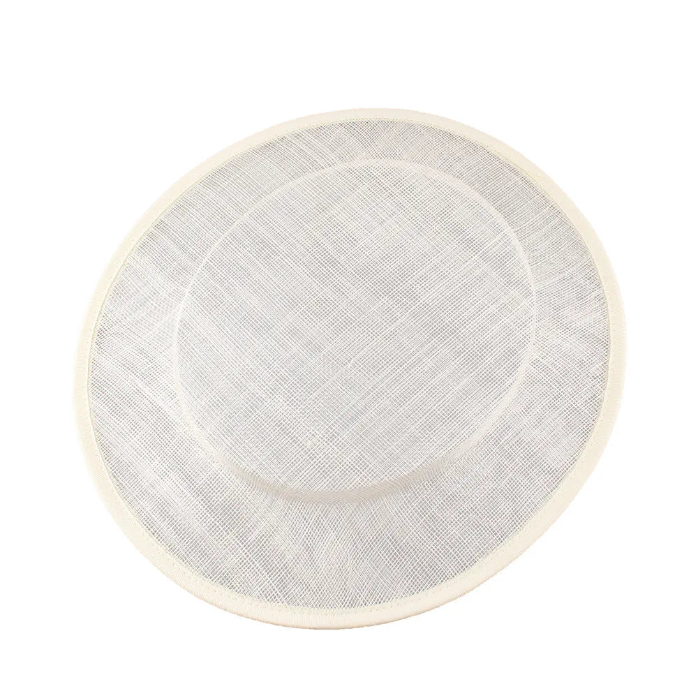 31cm Round Sinamay Fascinator Base DIY Millinery Derby Hat Headpiece Mold