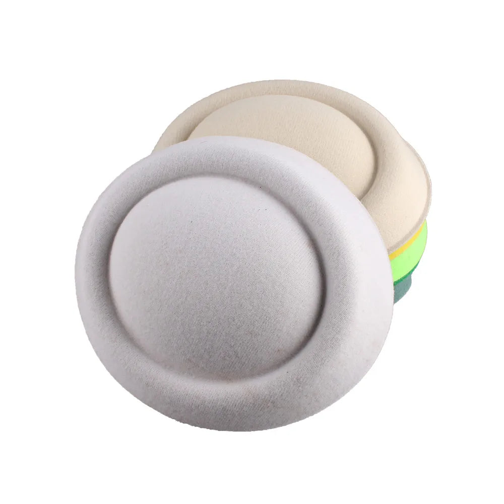 16cm Mini Pillbox Hat Fascinator Base DIY Millinery Stage Headpiece Mold