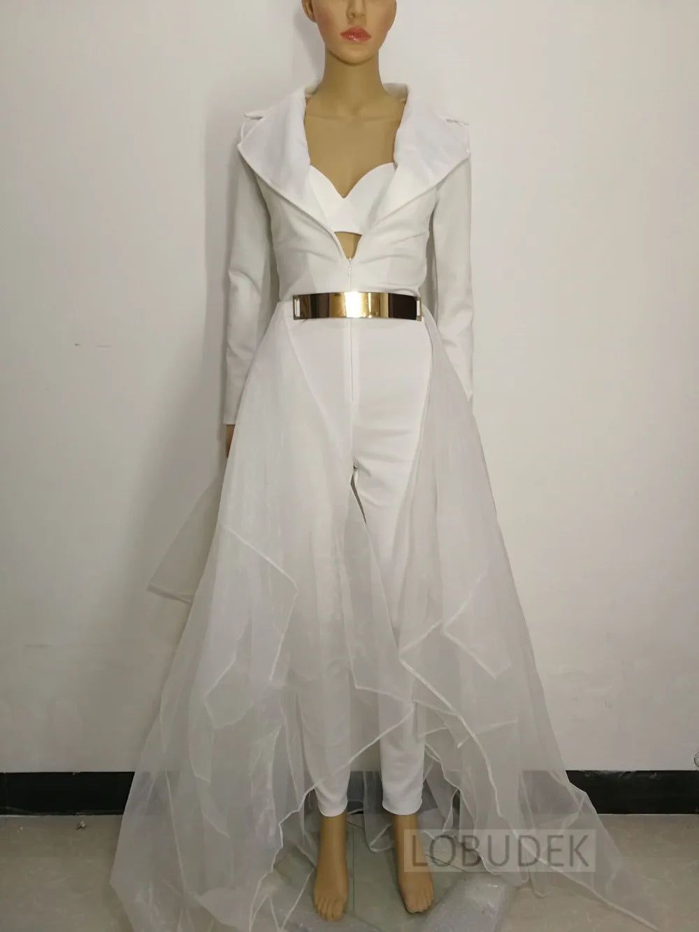 Nightclub Prom Costume Female Singer Dancer Jumpsuit Bar Party Show Stage Outfit
