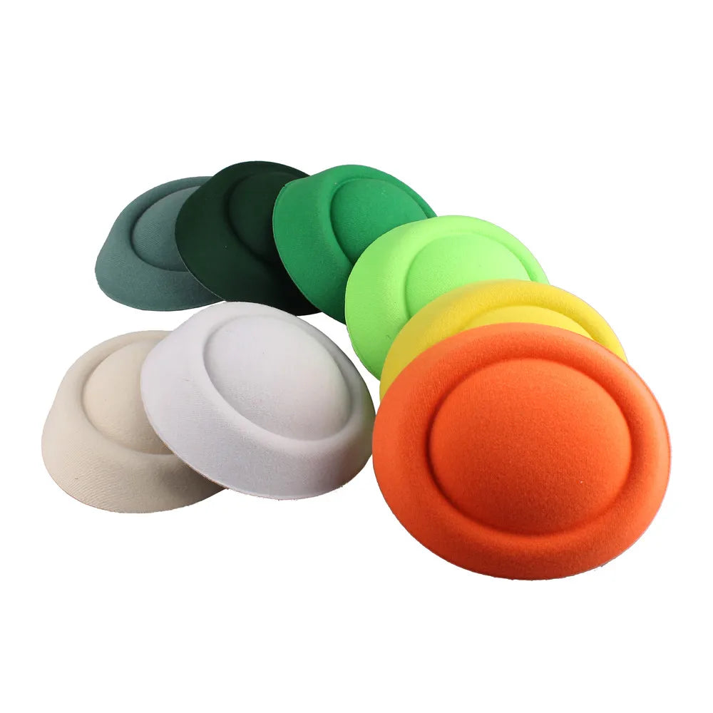16cm Mini Pillbox Hat Fascinator Base DIY Millinery Stage Headpiece Mold