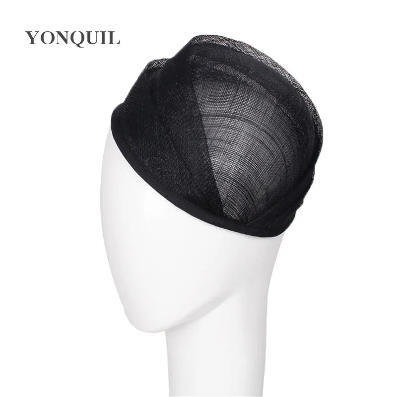20cm Round Sinamay Fascinator Base DIY Millinery Headpiece Beret Hat Mold