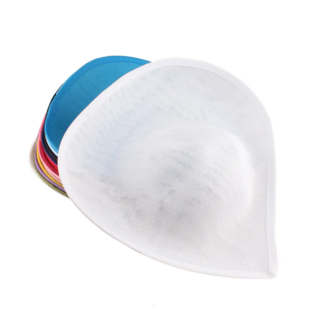 30cm Heart Shape Sinamay Fascinator Base DIY Millinery Derby Hat Headpiece Mold