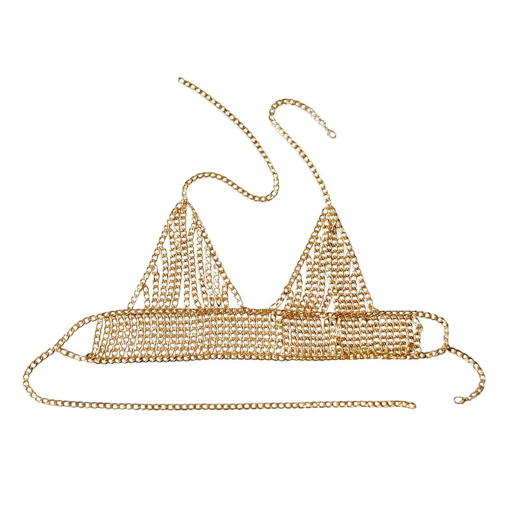 Alloy Bra & Thong Costume Chain Jewelry