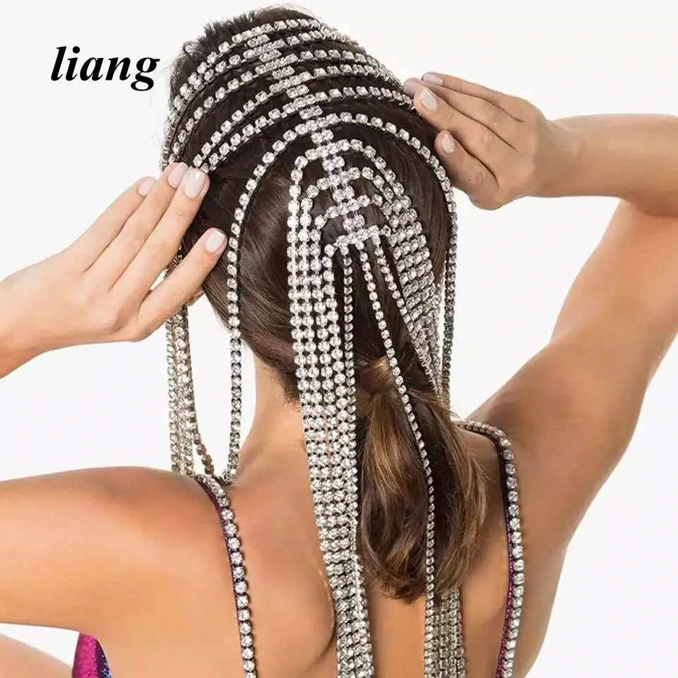 Rhinestone Tiara Headband
