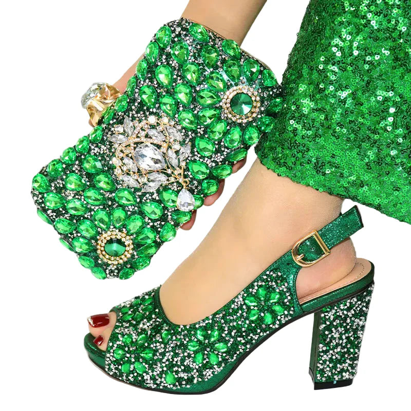 Women Shoes and Bags To Match Set Italy HJL1-2