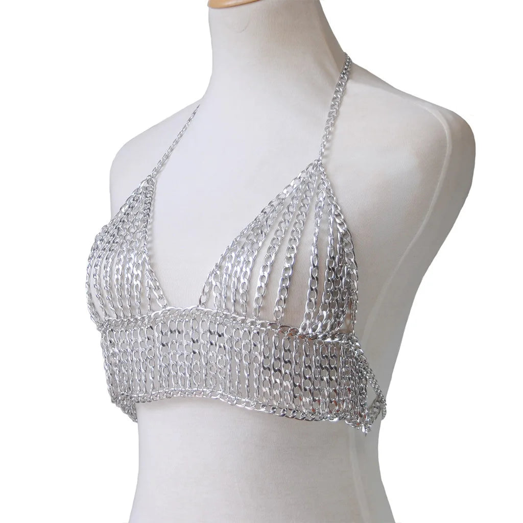 Alloy Bra & Thong Costume Chain Jewelry