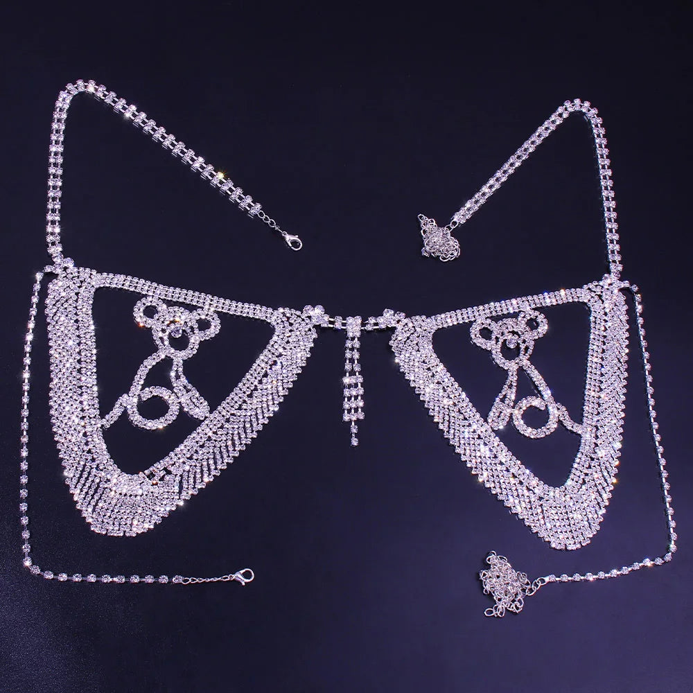 Tassel Bra & Thong Body Jewelry