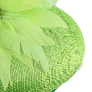 16cm Sinamay Floral Bow Fascinator Hair Clip Kentucky Derby Cocktail Tea Party Hat