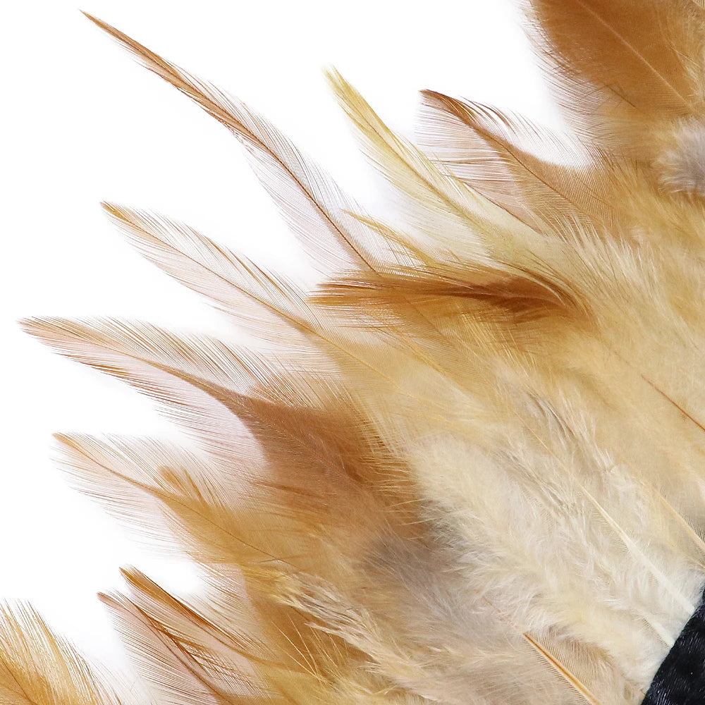 Rooster Feathers Trim Fringe Chicken Feather Strip