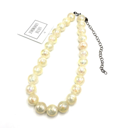 White Aurora Borealis Marco Necklace