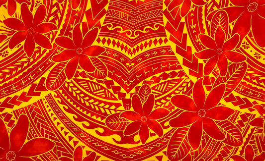 Hawaiian Gardenia Sarong | Islands Fabric