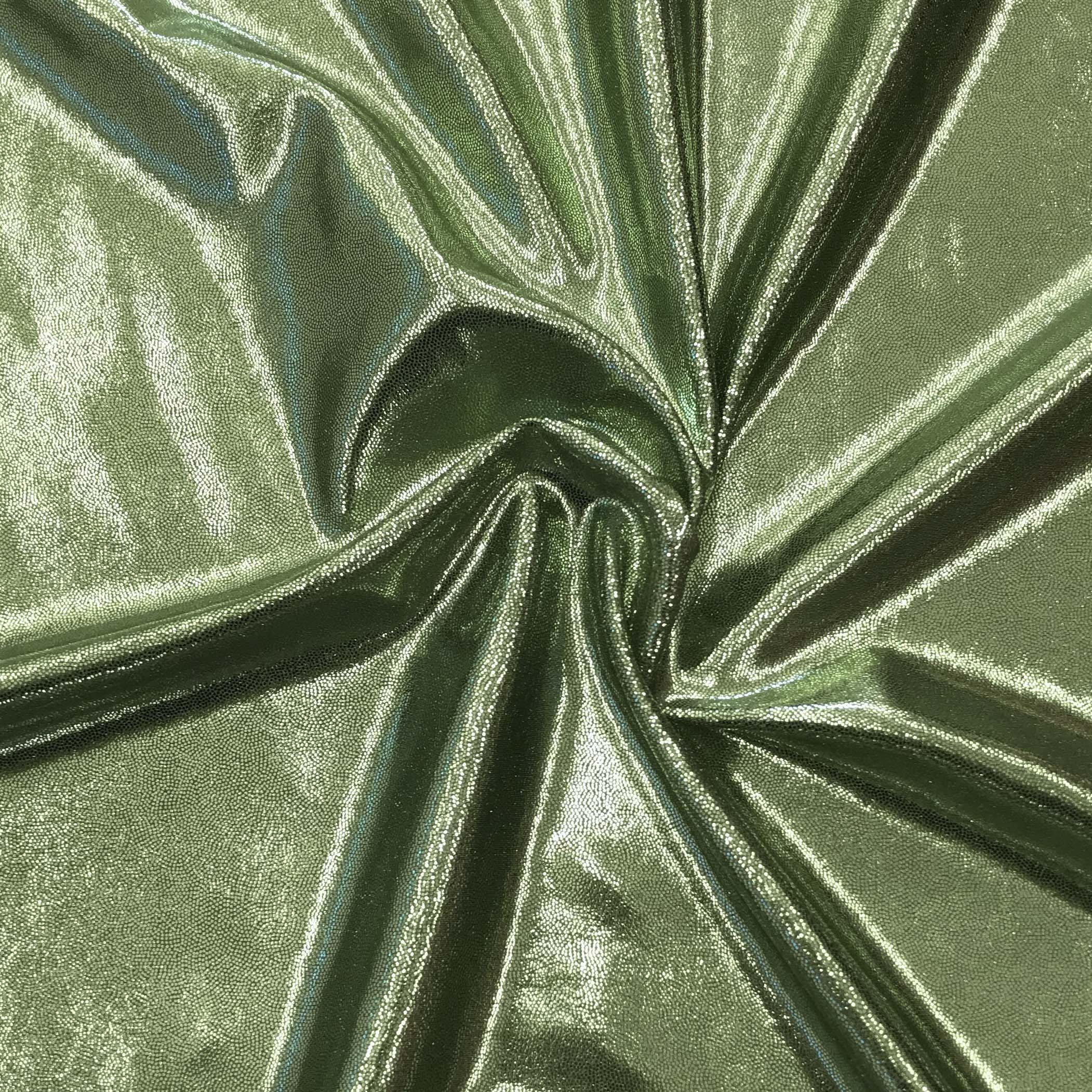 Mystique Foiled Spandex Fabric | Blue Moon Fabrics