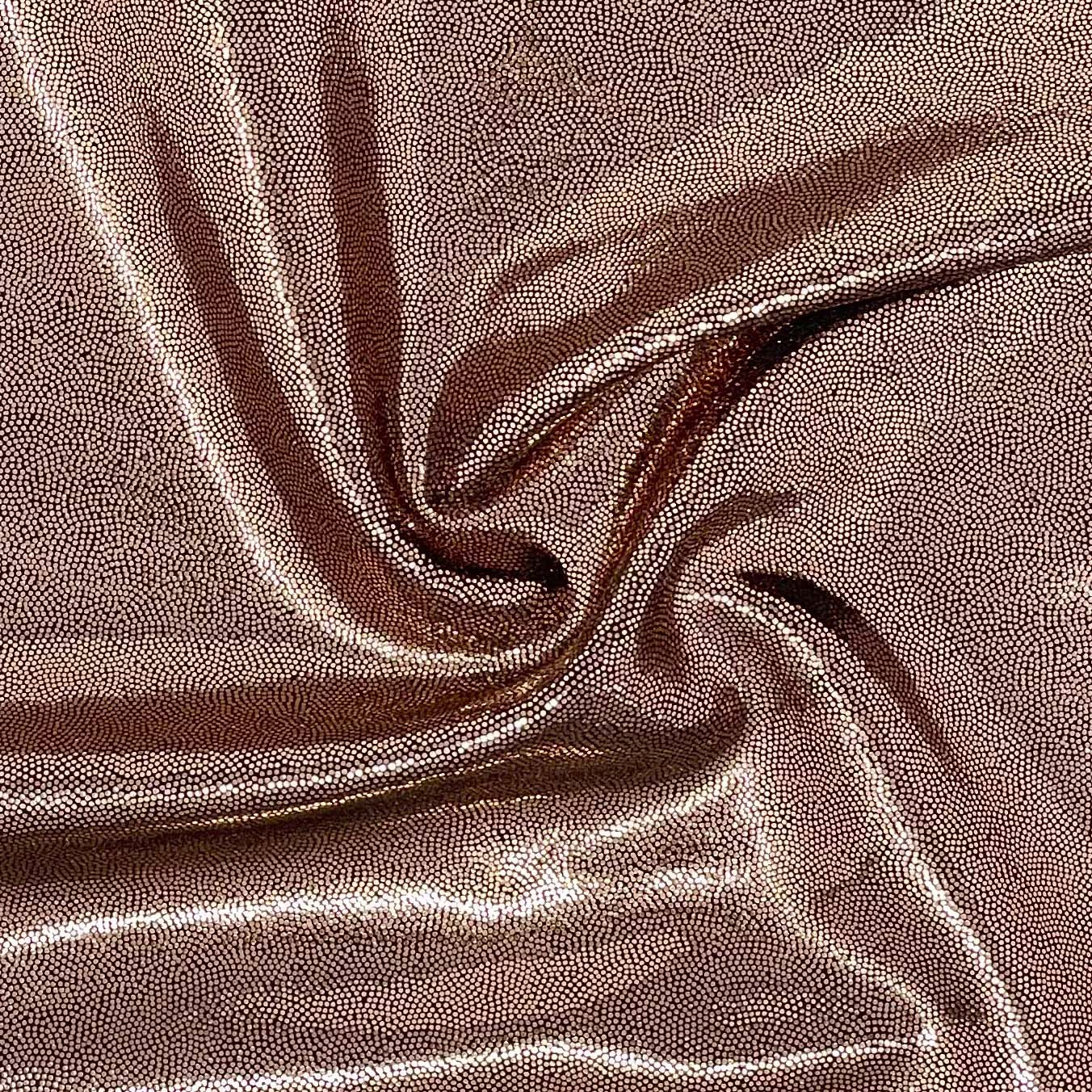 Mystique Foiled Spandex Fabric | Blue Moon Fabrics