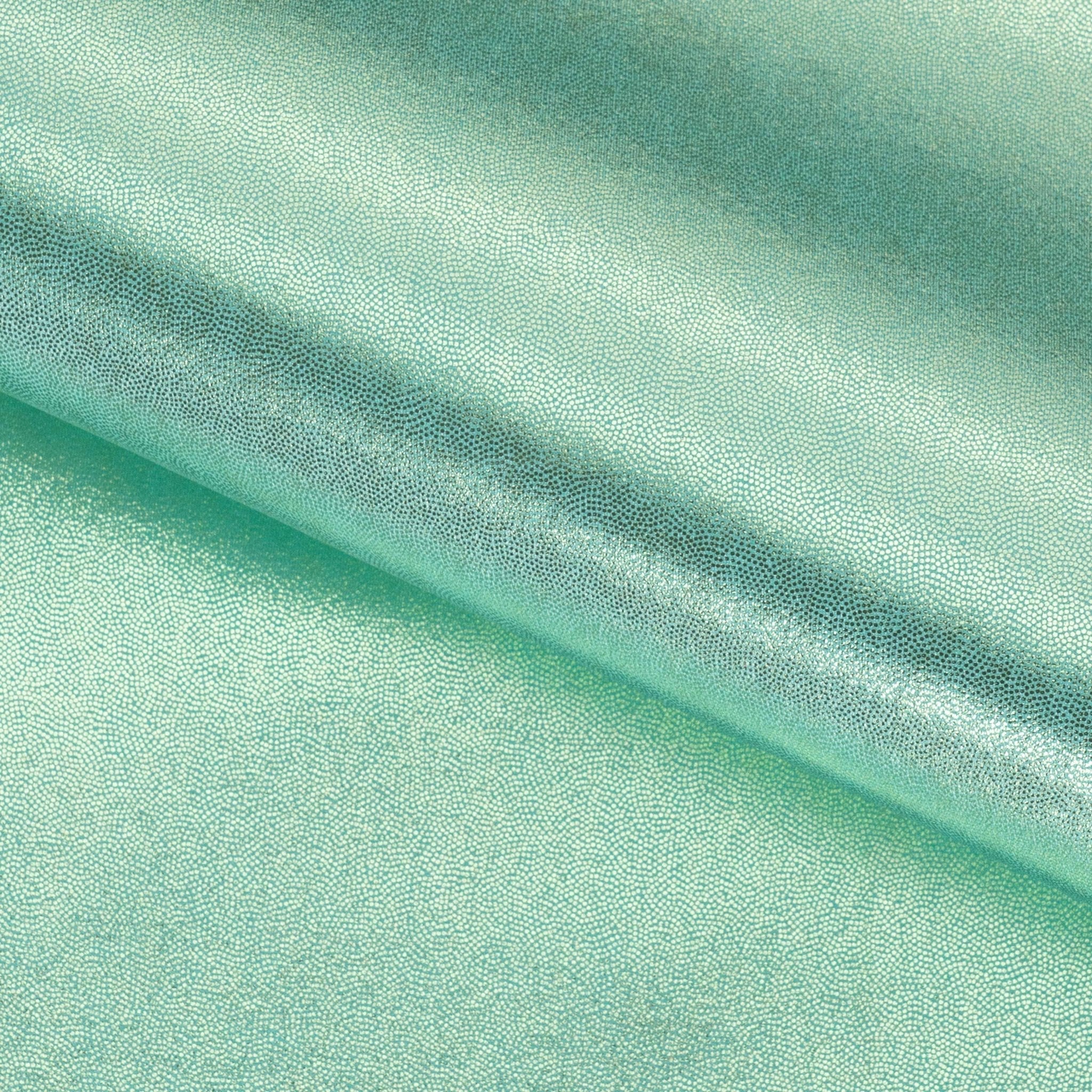 Mystique Foiled Spandex Fabric | Blue Moon Fabrics
