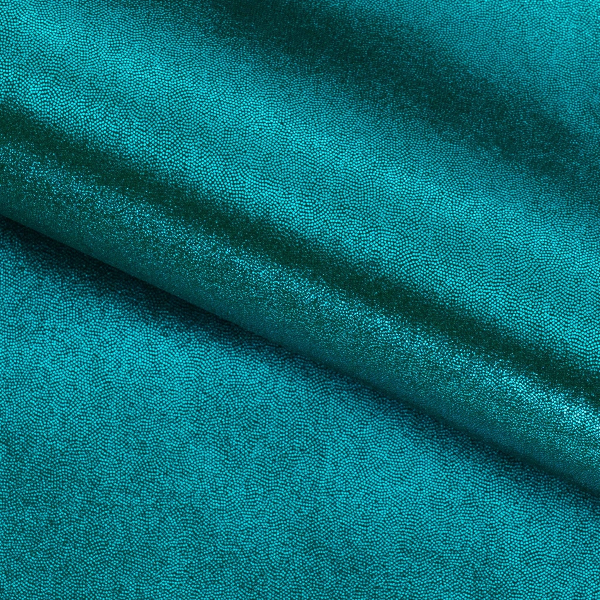 Mystique Foiled Spandex Fabric | Blue Moon Fabrics