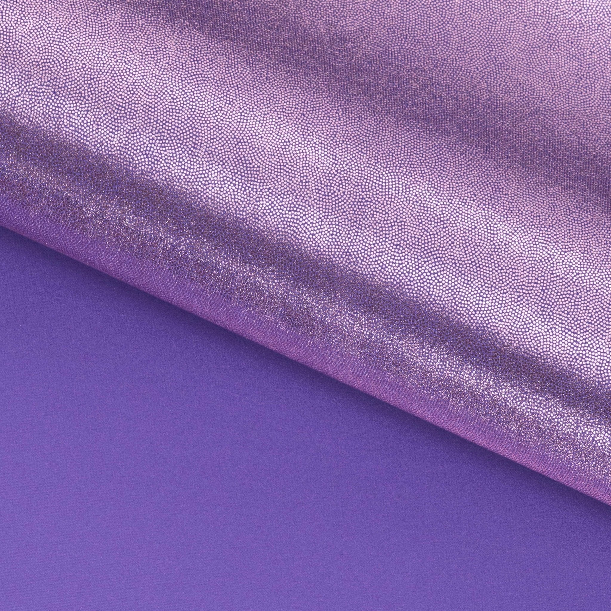 Mystique Foiled Spandex Fabric | Blue Moon Fabrics