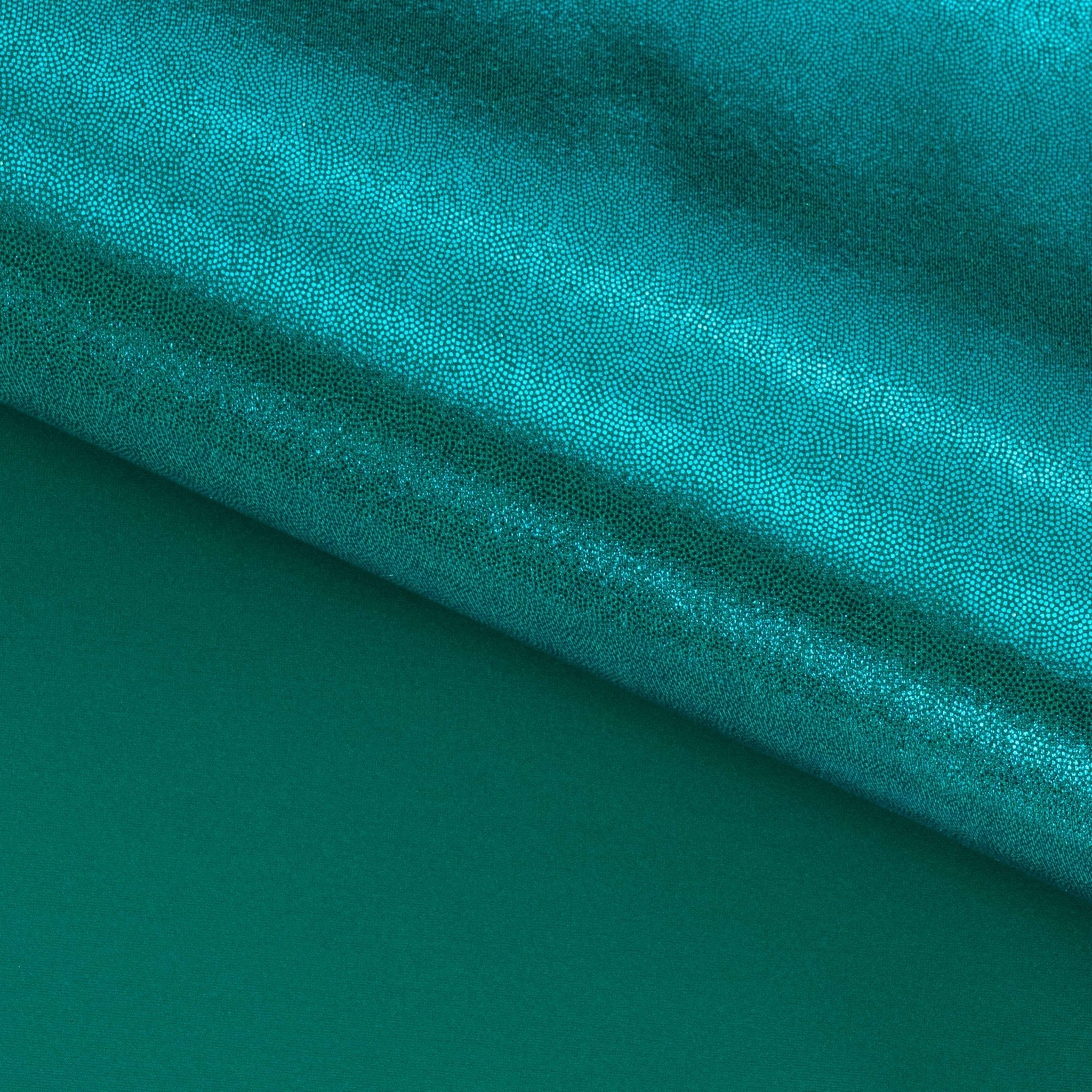 Mystique Foiled Spandex Fabric | Blue Moon Fabrics