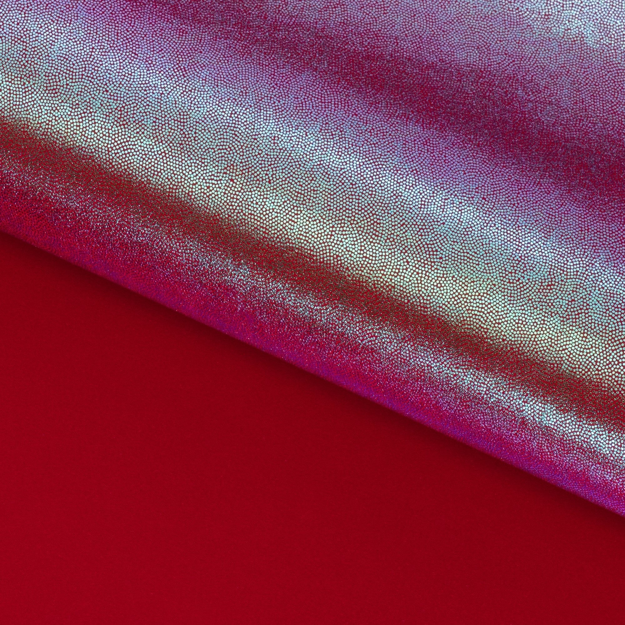 Mystique Foiled Spandex Fabric | Blue Moon Fabrics