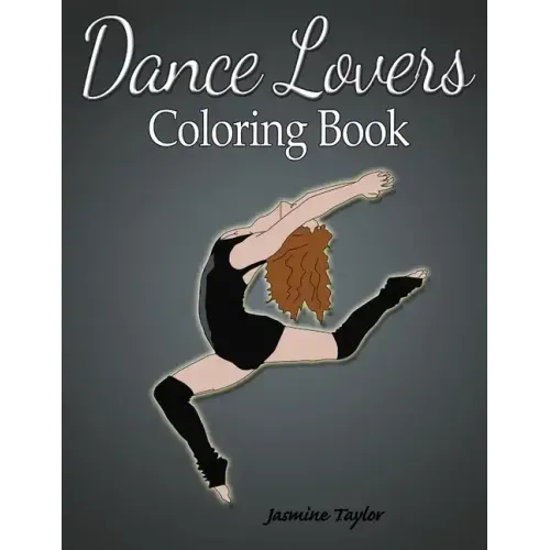 Dance Lovers Coloring Book