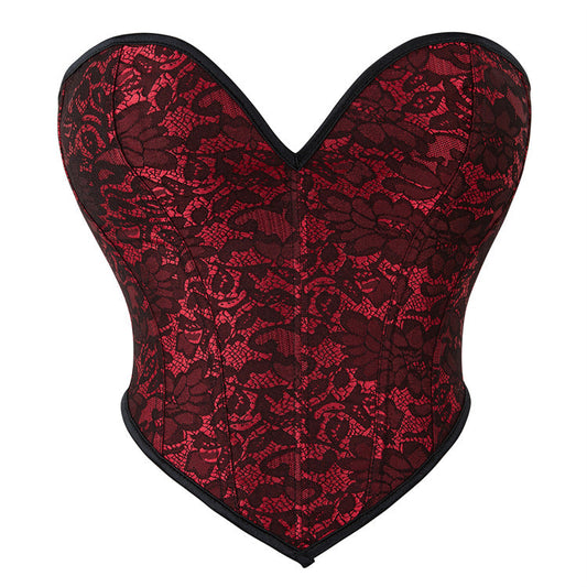 Dark Red Short Tube Top Sexy Women Top