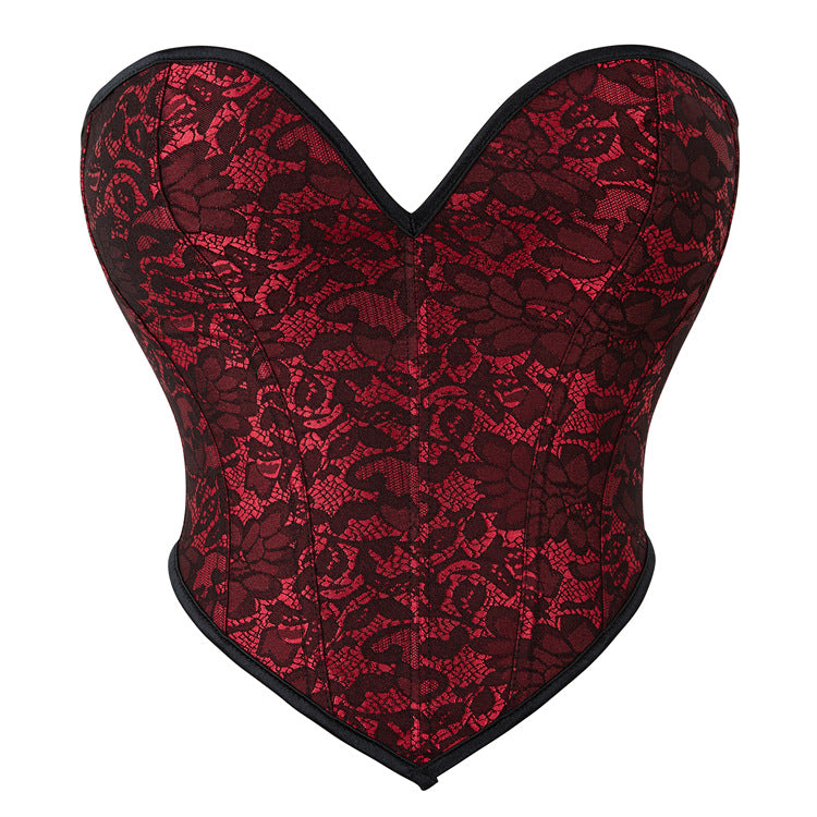 Dark Red Short Tube Top Sexy Women Top