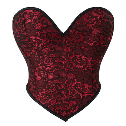 Dark Red Short Tube Top Sexy Women Top