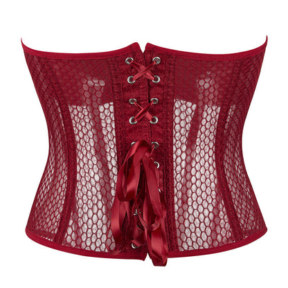 Cup Mesh Summer Breathable Court Body Shaping Top