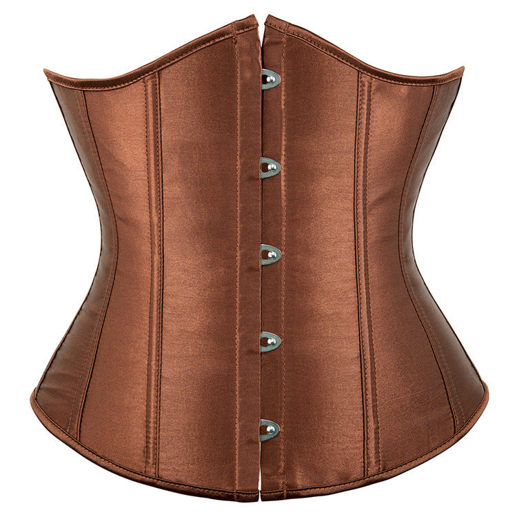 Court Satin Waist Seal Waist Belt Clip Women Body Shaping Belly Band