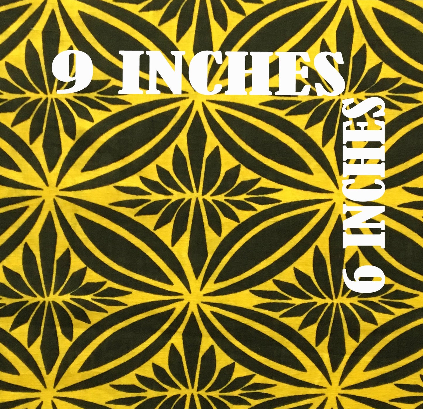 Tapa Flower Print Poly Linen Fabric | Islands Fabric