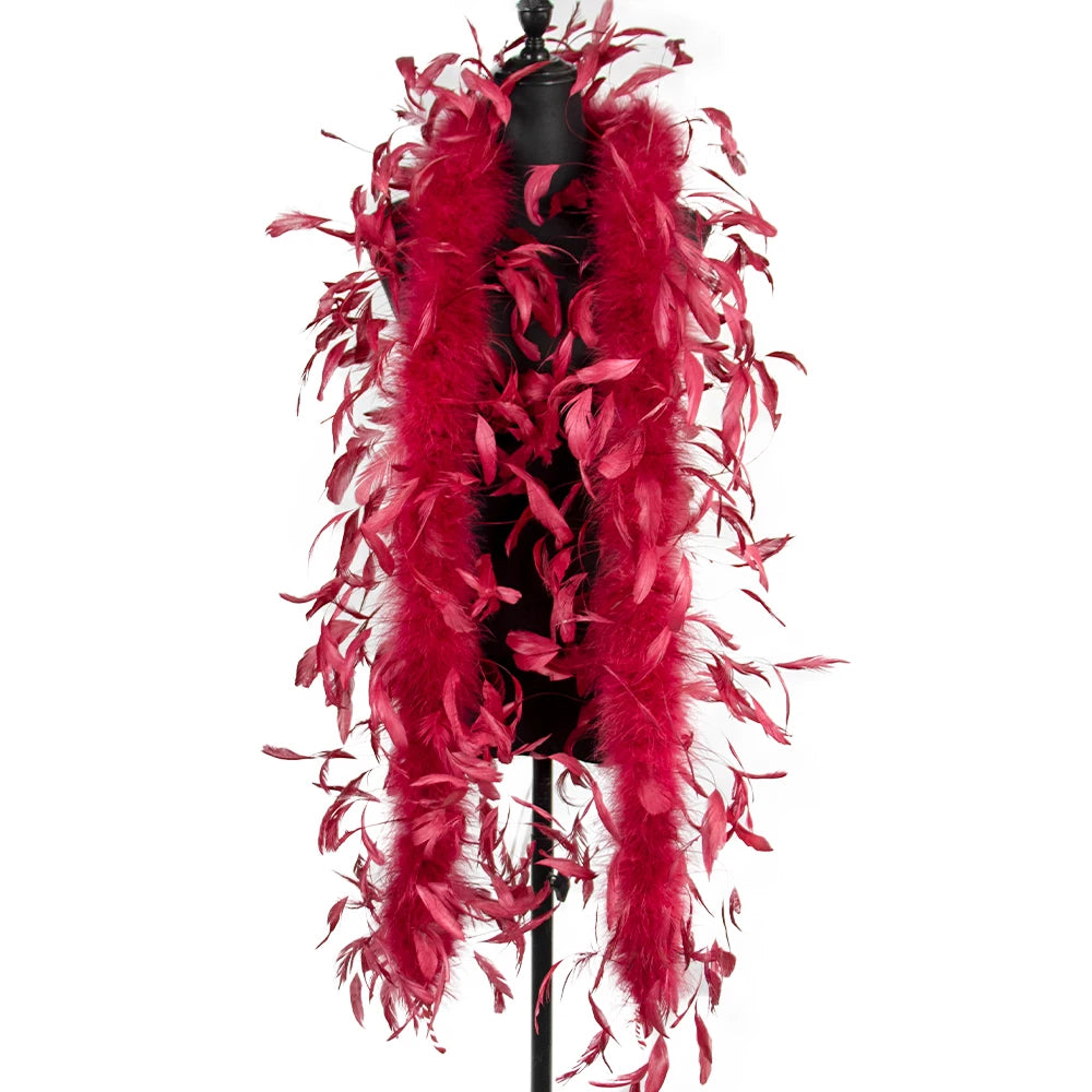 Fluffy Marabou Turkey Feather Boa (50g)