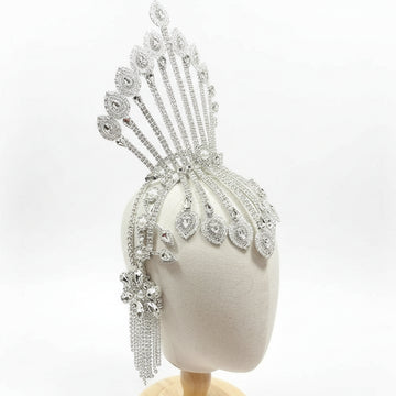 Rhinestone Showgirl Headpiece