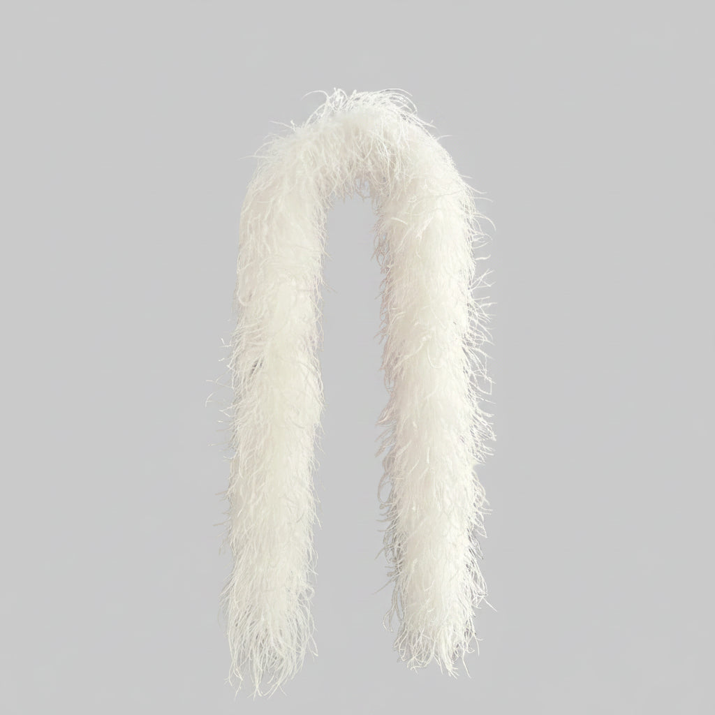 High-Density Ostrich Feather Performance Boa
