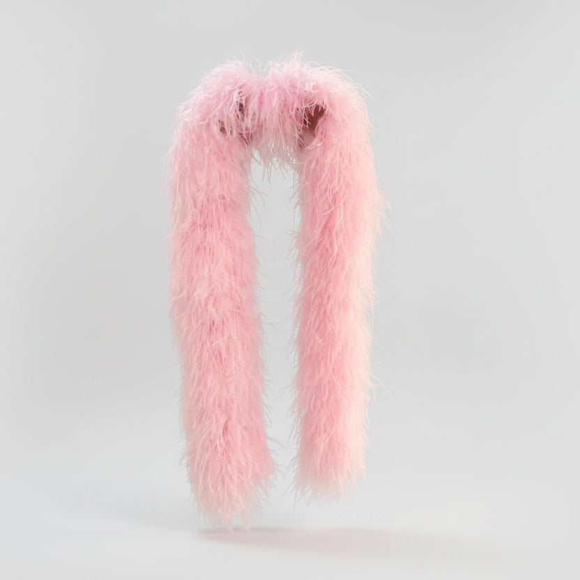 High-Density Ostrich Feather Performance Boa