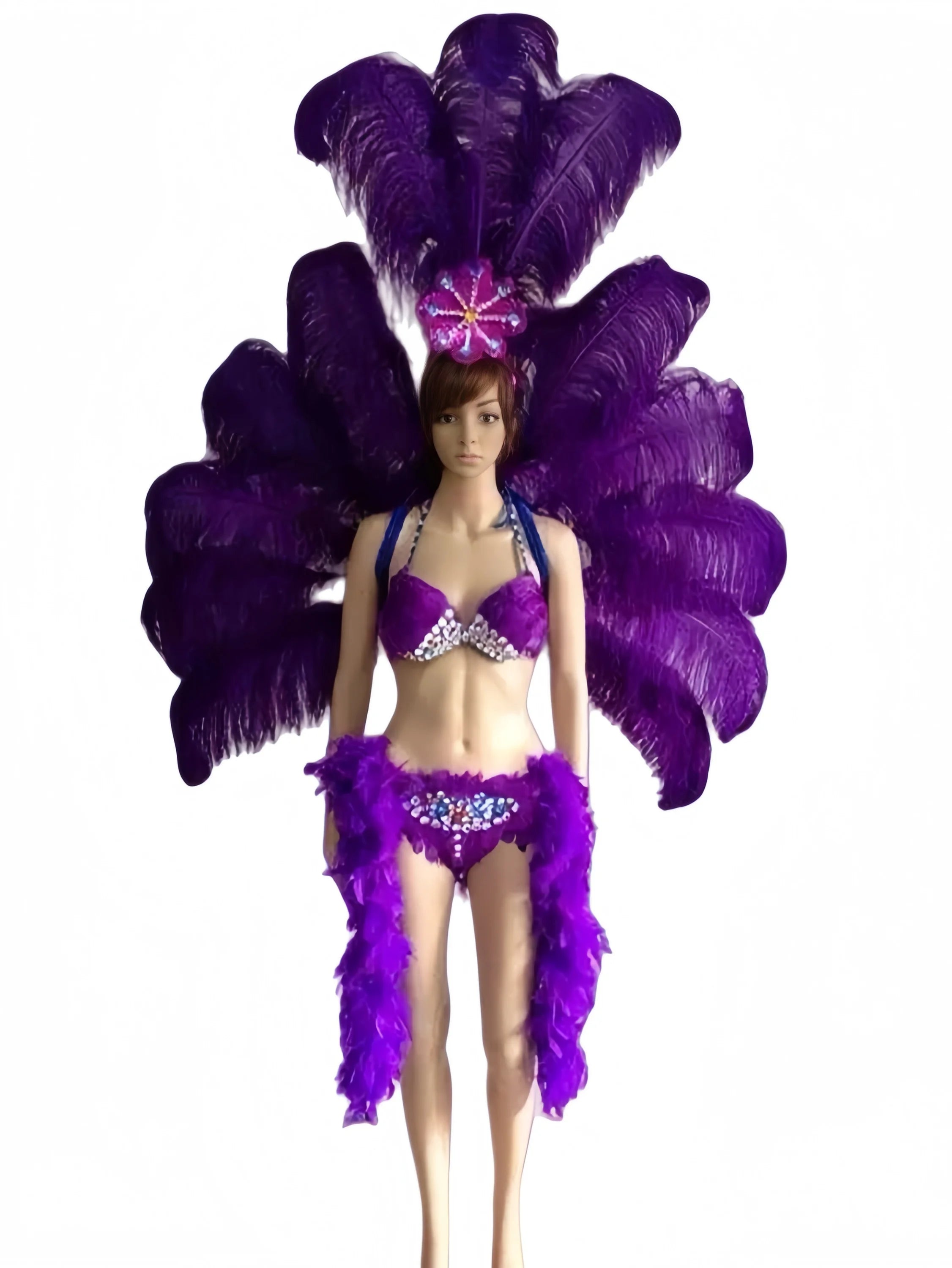 The Stardust Victoria Sovereign – Deluxe Angel Feather Wing & Headdress Stage Costume Set