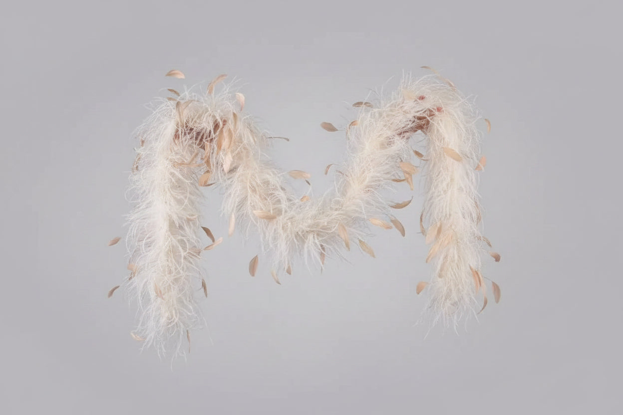 Luxury Ostrich Feather Boa (2 Meters)