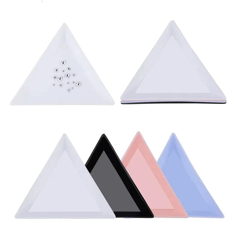 10PC Triangular Sorting Trays