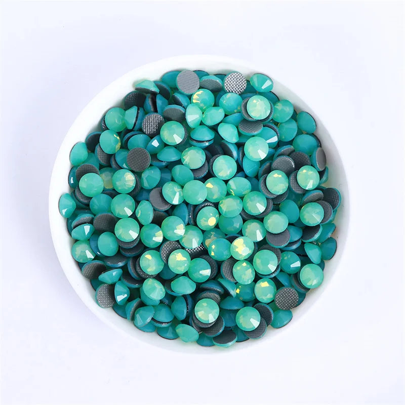Glass Crystal Hot-Fix Rhinestones Flatback Strass Stones SS6-SS30 Bulk Pack