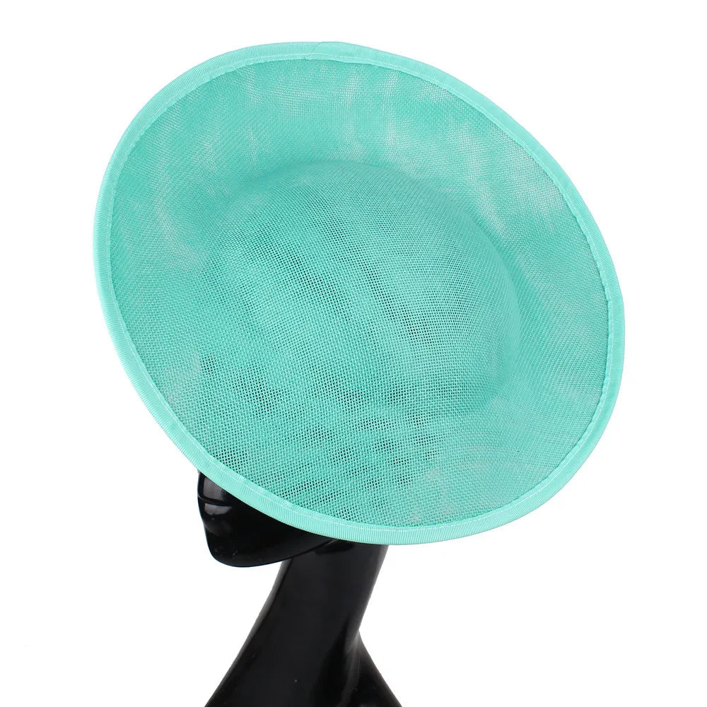 25cm Large Sinamay-Look Fascinator Base