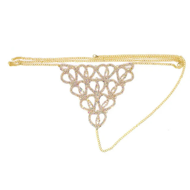 Crystal Thong Body Chain